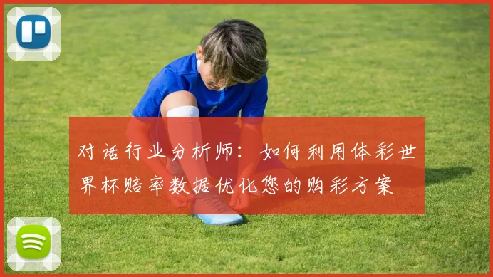 对话行业分析师：如何利用体彩世界杯赔率数据优化您的购彩方案